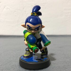 Nintendo Amiibo Splatoon Series Inkling Boy Blue Figure